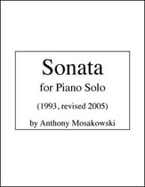 Sonata piano sheet music cover